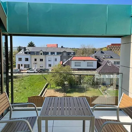 Luxury Penthouse In Kirchberg, Terrace & Parking Luxembourg